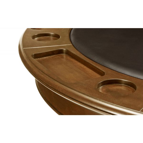 Brunswick 5 piece complete set of reversible dining and poker table including 4 chairs