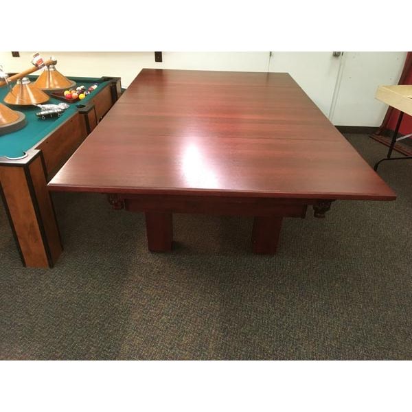 Dining table top or card game surface for pool table - image 2