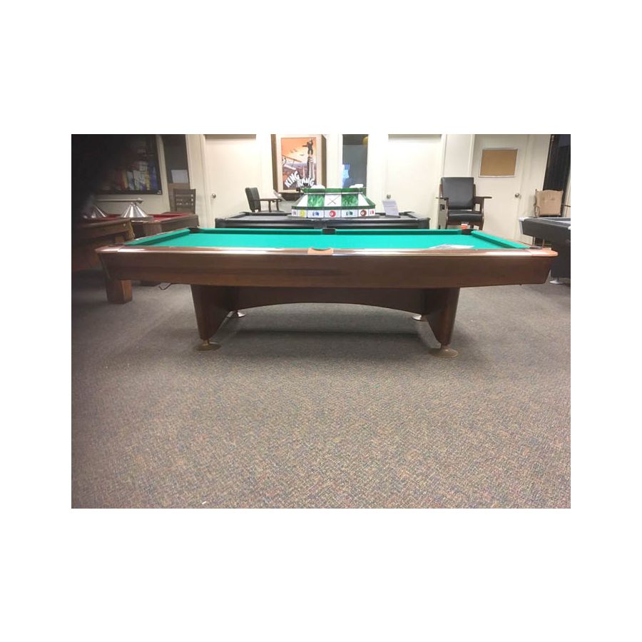 Brunswick Gold Crown 9 Foot Used Classic Vintage Antique Slate Pool Table