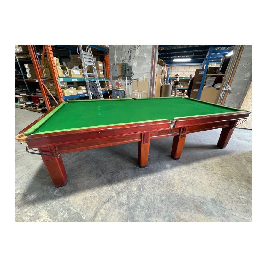 Burroughs and Watts Antique 12 foot snooker table with