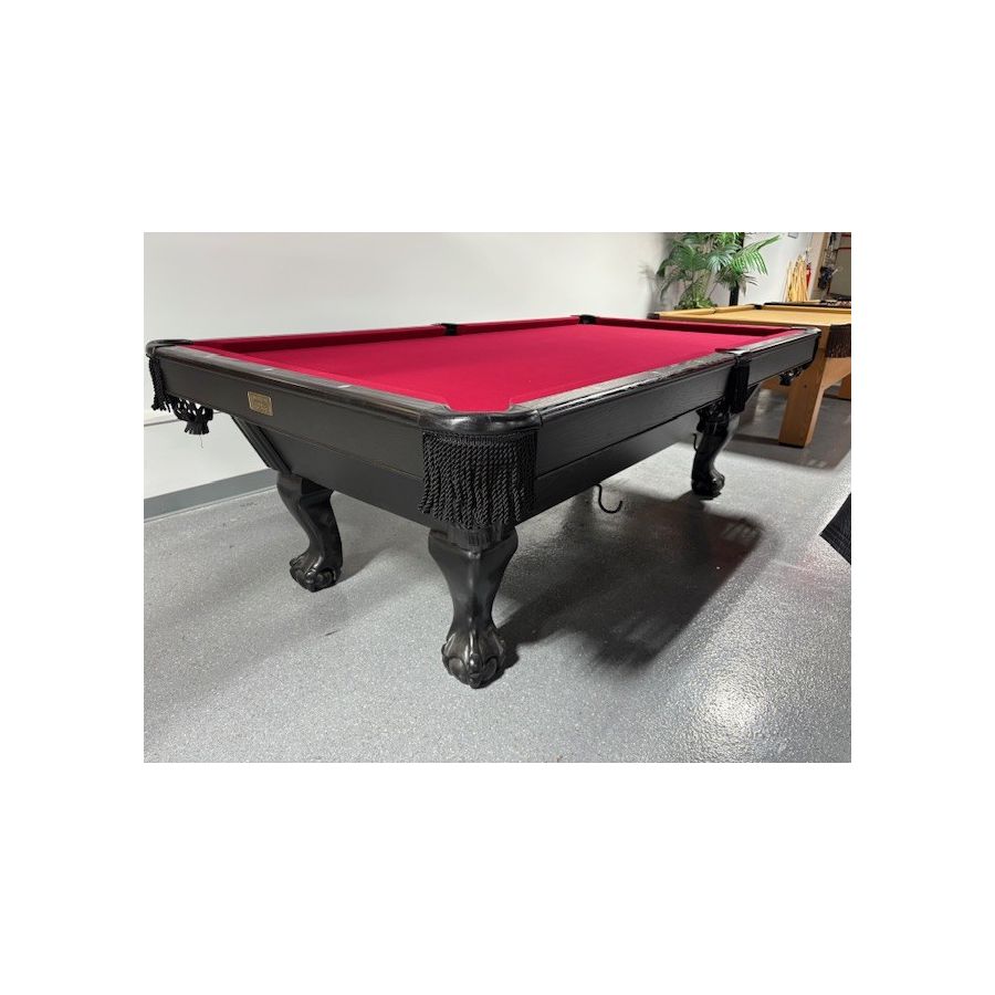 Canada Billiards hardwood and natural slate used 8 foot pool table Code ...