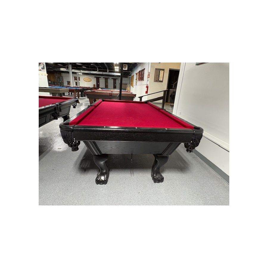 Canada Billiards hardwood and natural slate used 8 foot pool table Code ...