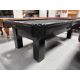 Palason Deluxe 8 foot used pool table with 3-piece 8 x 4 foot natural ...