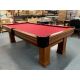 Canadian Deluxe brand 8 foot used pool table with 3/4 inch thick slate ...
