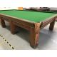 Antique Burroughes and Watts 12 x 6 foot solid hardwood snooker table with real slate TABLE343BW6X12SNOOK