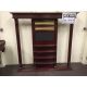 Large billiard cue and pool table accessories wall rack - 1