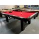 Majestic Demonstrator floor model 8 foot with Black and Walnut Two-Tone finish pool table with natural quarried 3/4 inch slate Code : TABLE478MAG8P