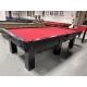 Palason Deluxe Black finish natural quarried 9 foot slate used pool table with ball and claw legs TABLE486PAL9P
Made with hardwood and engineered woods, natural quarried 1 inch thick slate, genuine leather pockets, Burgundy Simonis fast professional styl