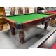 Palason Mont-Royal 7 foot natural quarried 1 inch slate used pool table Code: TABLE550PAL7P
Made with hardwood and engineered woods, genuine leather pockets and professional competition style Green fast billiard cloth.