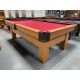 Canada Billard Oak Beauty model natural quarried 8 foot slate classic used pool table TABLE554CBB8P
Made with engineered woods with simulated wood finish, natural quarried 3/4 inch thick slate, genuine leather pockets, brand new Burgundy Andy 600T Club s