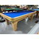Used 8 foot Connelly Billiards 1 inch thick slate Pool Table with Maple finish and Royal Blue cloth Code : TABLE606CON8P
Crafted in the USA of solid hardwood with Maple finish, tapered legs, genuine leather pockets, natural quarried 1 inch slate and Roya