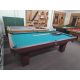 Used Palason St-Laurent 8 foot pool table with Mahogany finish and 3/4 inch thick natural slate Code : TABLELIQ135OTT
Made with solid Oak rails, engineered wood frame and structure and genuine leather pockets.
Includes a 1 year warranty, original billi