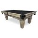 Exceptional looking Demonstrator floor model Majestic Pioneer 7 foot pool table Code : TAMAPIOGRY7-LAVAL
Made of North American and European hardwoods with a rustic barnwood grey finish, one inch thick natural quarried slate, genuine leather pockets, Bla
