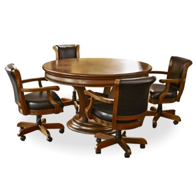 Brunswick poker hotsell table and chairs