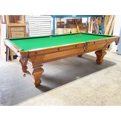 A spectacular looking Antique Brunswick 9 foot pool table TABLE489BRU9P