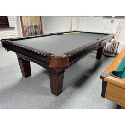 Majestic Ascot natural quarried 9 foot slate Walnut finish used pool table TABLE433MAJ9P