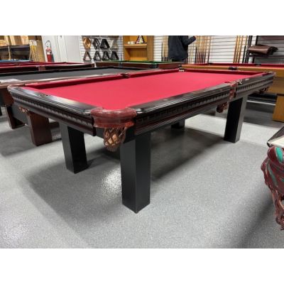 Demonstrator Majestic 8 foot natural quarried 1 inch slate pool table Code: TABLE482MAJ8P