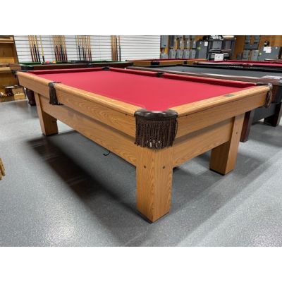 Canada Billard Oak Beauty model natural quarried 8 foot slate classic used pool table TABLE554CBB8P