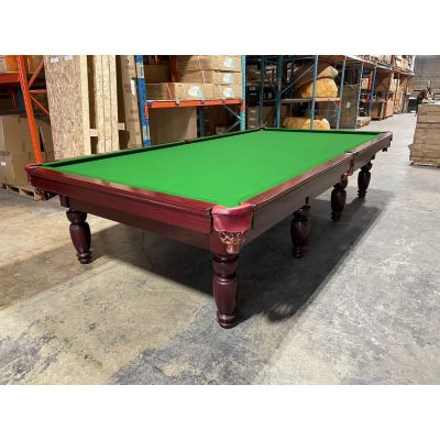 12 foot Palason Citadelle used snooker table with 8 solid Oak Wood legs TABLE559PAL12S
