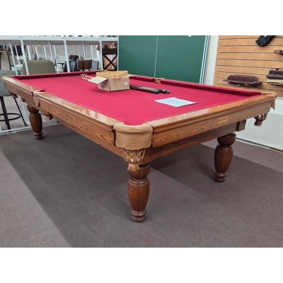 Palason Billiards Citadelle used 9 foot pool table with solid Oak rails and legs Code: TABLELIQ136OTT